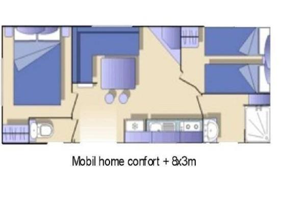 MOBILHOME Roller Évasion+ 3x8m
