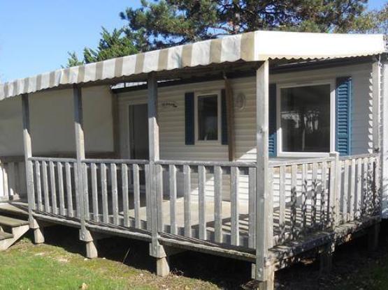 Mobilheim Standard 29-33m² - 3 Schlafzimmer + Halbüberdachte Terrasse +TV