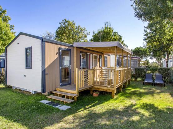 Mobilheim  PREMIUM, 3 Schlafzimmer,6 pers., 33m2, klimanlage