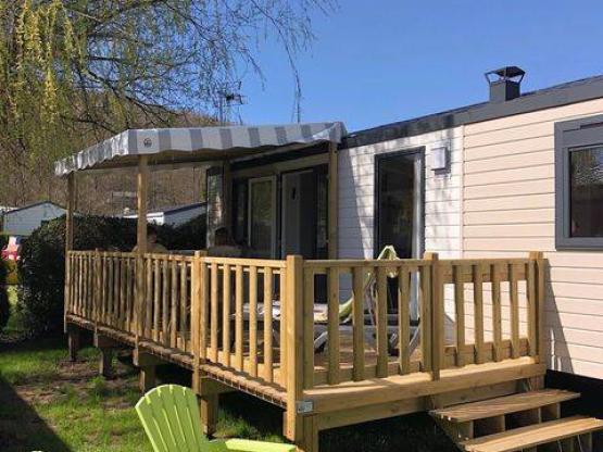 Mobilhome - PREMIUM - Baby FAMILY - 2 habitaciones - TV - con terraza, sala de juegos, lavavajillas