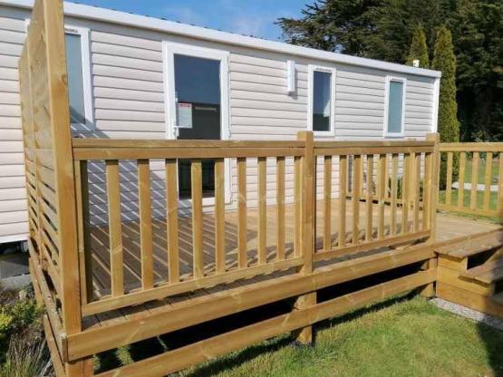 Mobilhome Titania -terraza