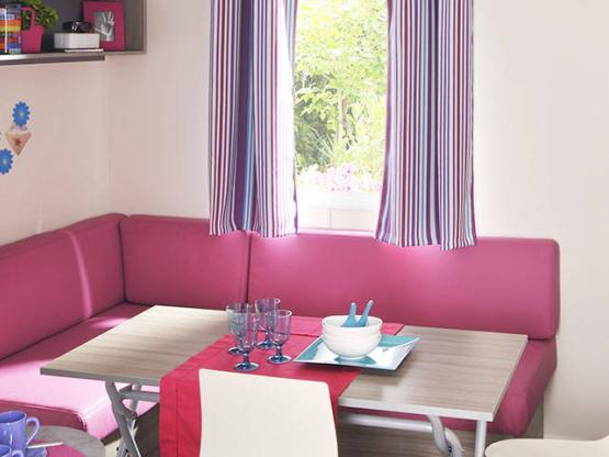 Mobilhome Confort - 2 habitaciones - terraza cubierta