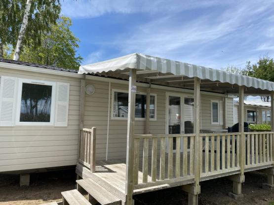 Mobilhome Standard 35m² 3 habitaciones terraza cubierta + TV