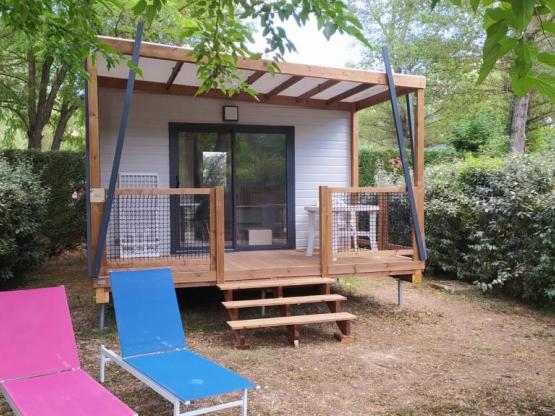 Chalet Cajou Confort 1 slaapkamer + overdekt terras 9m²