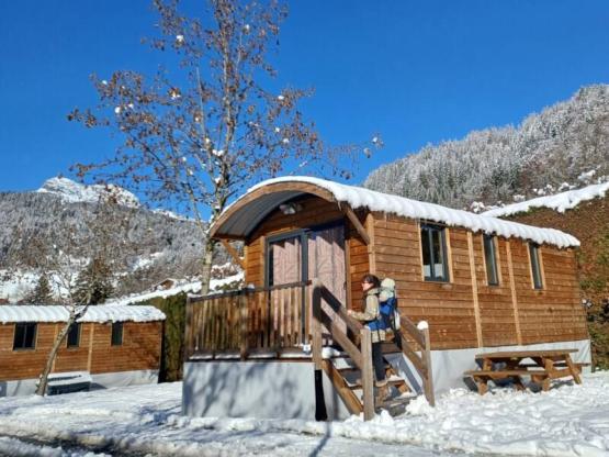 Roulotte Grand bornand - 22m² - 2 habitaciones