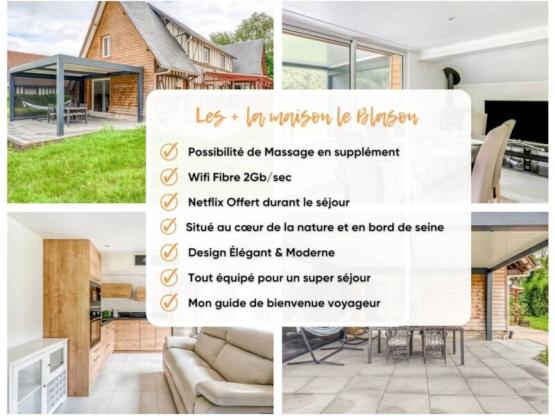 Le Blason - Casa frente al Sena