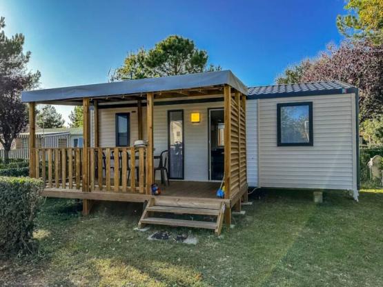 Mobil-home Módulo 2 habitaciones con terraza