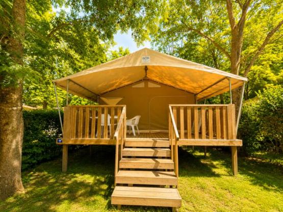 Lodge Canada Standard 20m² (sin baño) 2 habitaciones + Zona de cocina - terraza cubierta
