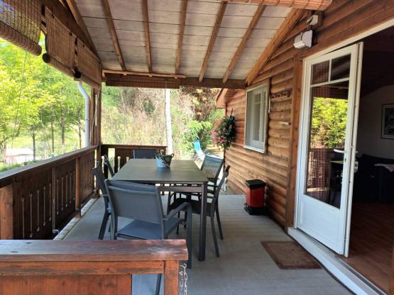 Chalet de madera con SPA privado