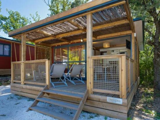 Chalet Mistral 25m² - aire acondicionado -  2 habitación - Terraza 12m2 4/5 pers.