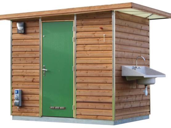 PITCH WITH PRIVATE SANITARY FACILITIES