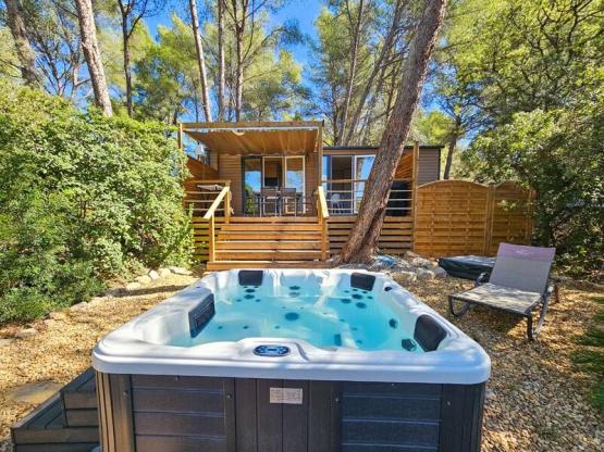 NEW 2023 ! Cottage MAGNOLIA + jacuzzi 32m² (2 habitaciones)