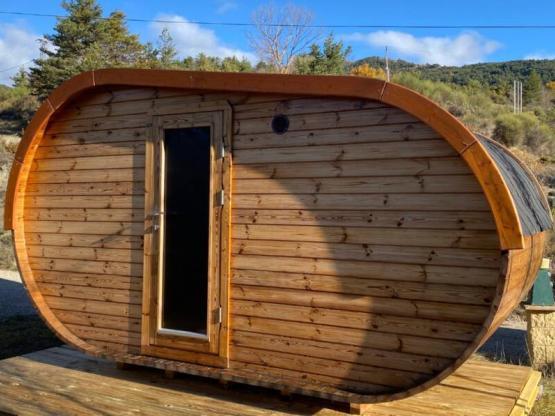 Cabaña Hobbit Insolite 10m² - 1 habitación + baño + aire acondicionado