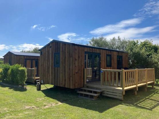 Cabaña Mobil-home con Baño - 2 habitaciones -