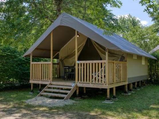 Lodge Wood 23m² - 2 habitaciones - terraza cubierta 12m²