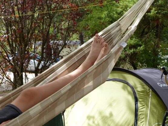 Standplaats Road Trip (tent + fiets of motor) - elektriciteit -