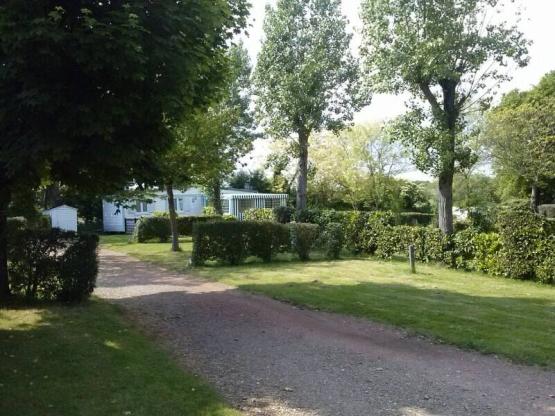 Parcela de camping (senderismo, bicicleta) con electricidad, sin vehículo