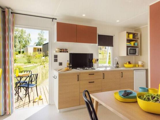 Mobile-home Confort Plus 28 m² - airconditioned