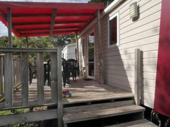 Mobil-home 3 chambres (+ 1 convertible) - Terrasse couverte - nuitée