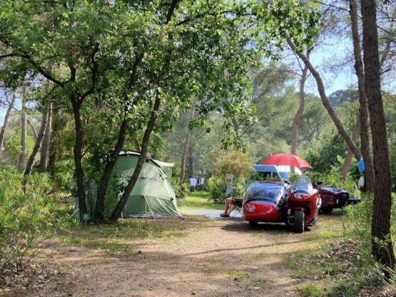 Pitch TENT CONFORT + electricity 10A + water point + wastewater connection