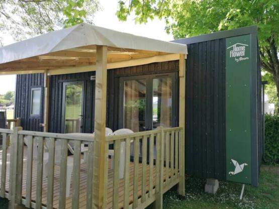 Mobilhome Cosy 29m² PREMIUM - 2 bedrooms + Covered Terrace + TV + Dishwasher + Air Conditioning