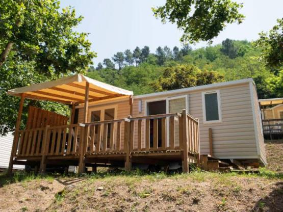 Casa Móvil 30m² - Confort - 2 habitaciones - Terraza semi-cubierta - TV - aire acondicionado