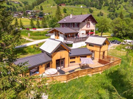 Gamme Chrystal - Chalet Kailloux 54m² 3 habitaciones + terraza 30m²