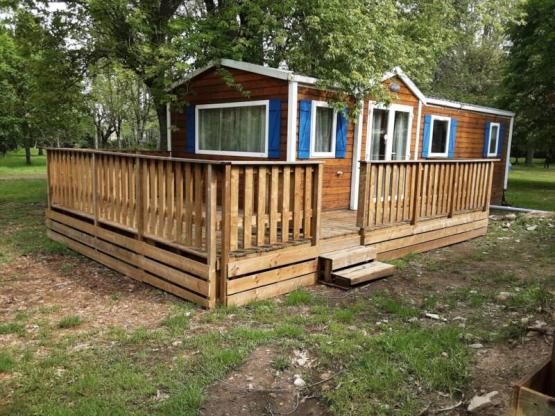 Mobilheim 2 Schlafzimmer auvent IRM bois