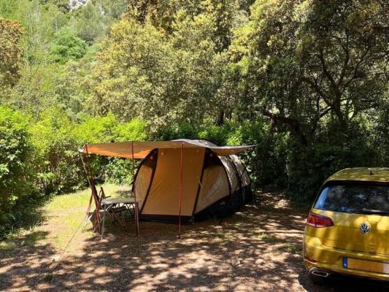 Stellplatz klein für Zelt (ohne Strom)