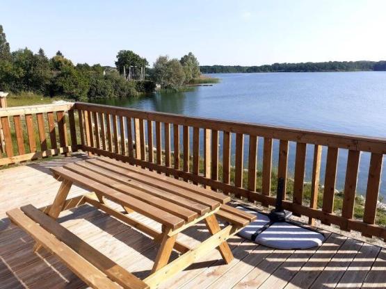 Mobilhome PREMIUM   2 ch1sdb vue sur le lac