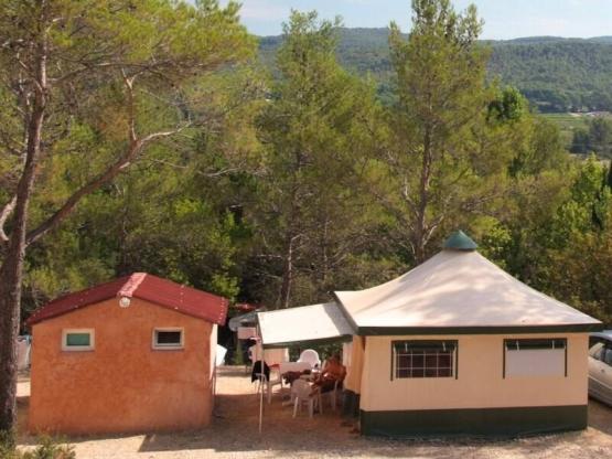 Bungalow lona Standard 20m² con baño