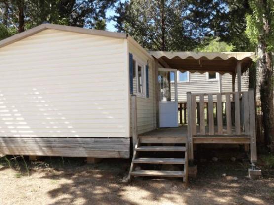 Mobilhome Standard Idéal Petit Malin 21m² Terraza semi-cubierta