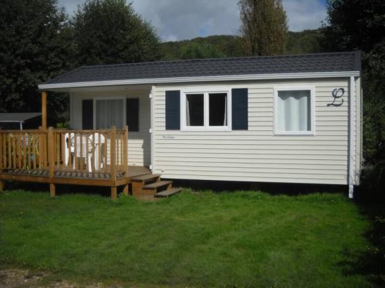 Mobilhome - CONFORT - 2 habitaciones - TV - con Terraza semi-cubierta (Miércoles)