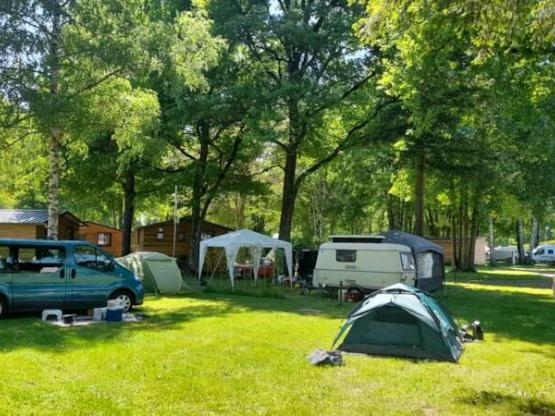 Parcela: Vehículo + Tienda o Vehículo + Caravana  - con electricidad -