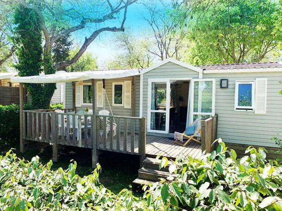 Mobilhome WELCOME 32m² - 3 habitaciones - TV - aire acondicionado - terraza -