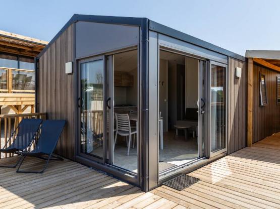 Mobil-Home PREMIUM Large Colline 6 places (Terrasse 33m2)