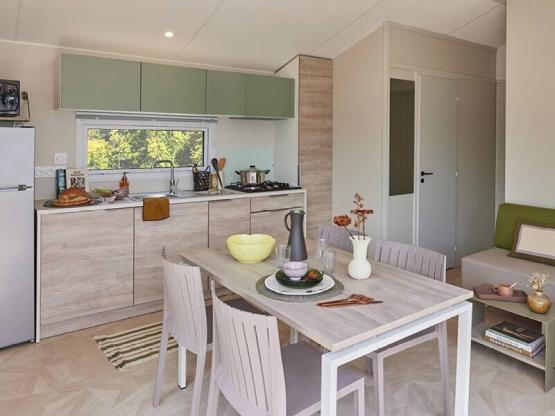 Cabaña Bergame, 29 m² - con aire acondicionado