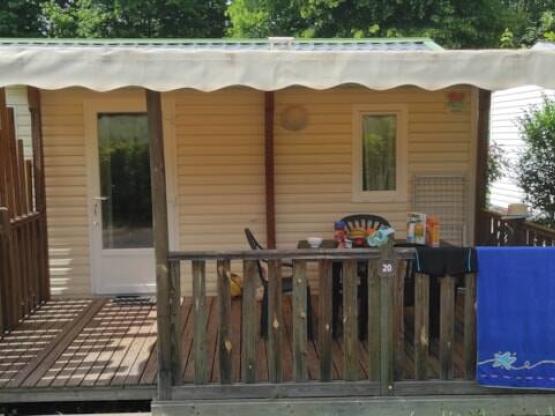 Mobil home 2 chambres avec télévision et climatisation