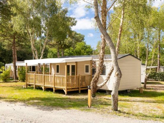 Mobilhome Confort 28m² (2 habitaciones) + terraza + TV