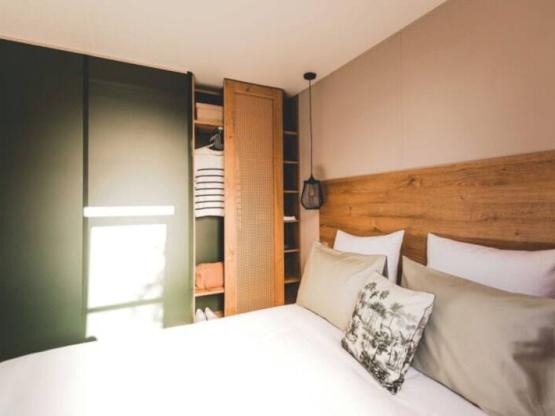 Mobilheim 28m² - 2 Schlafzimmer (Bett 160cm) - mit TV -