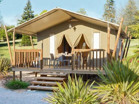 Tente Lodge 21m² - 2 chambres -