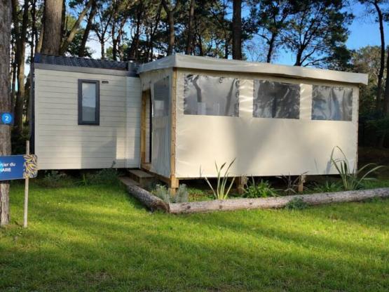 Mobil home Confort plus - 27m² - 2 bedrooms + sofa - sheltered terrace