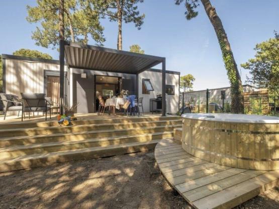 Mobilhome Premium - 43m² - 3 habitaciones - 2 cuartos de baño - Jacuzzi