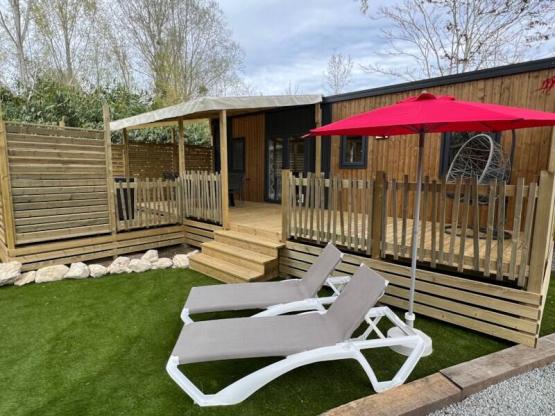 Mobil-home premium "SPA" 6 personas Aire acondicionado 3 habitaciones 2025