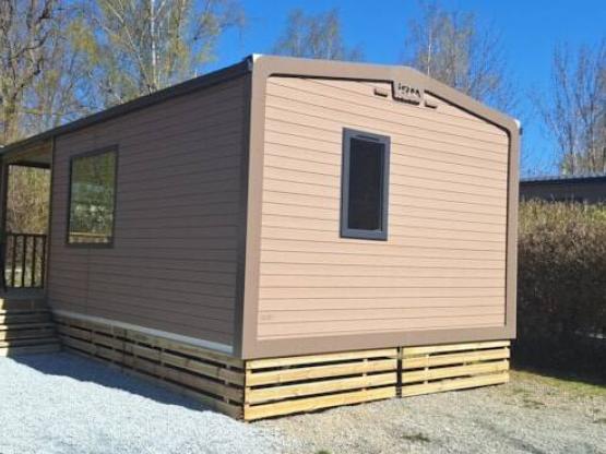 NEW// Mobil-Home Loggia Confort 32m² - 4 personnes + Terrasse intégrée  couverte + TV+ lit160