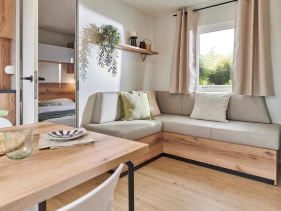 Mobilhome HAUTE-SAVOIE 3 chambres 35m²-terrasse couverte 18m²-6 pers.