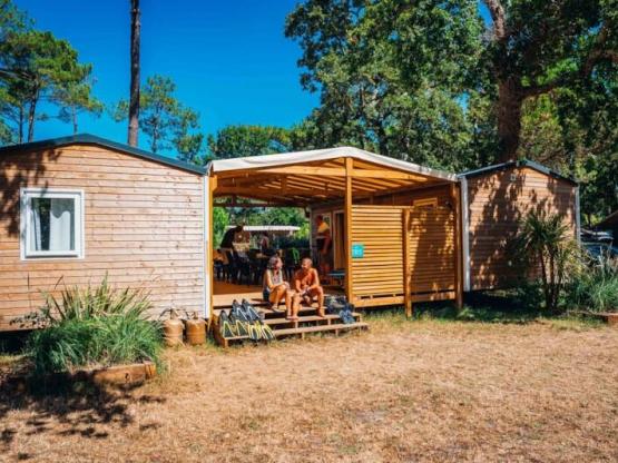 Mobilhome Premium Tribu 6 habitaciones - Cerca de la playa