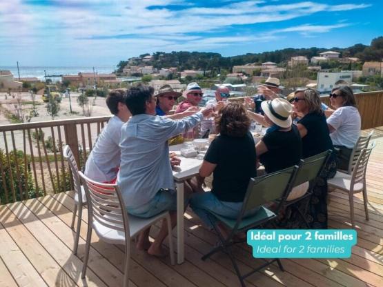 TRIBU  - 1 mobile-home 6 p + 1 mobile-home 4 p