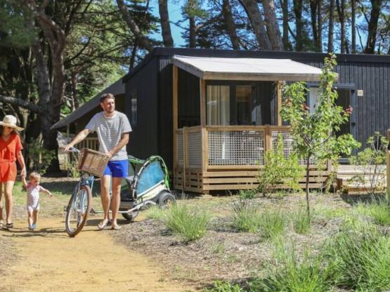 Premium Mobile Home 34m² (2 bedrooms - 4 people) + terrace + TV + sheets and towels - 7 nights