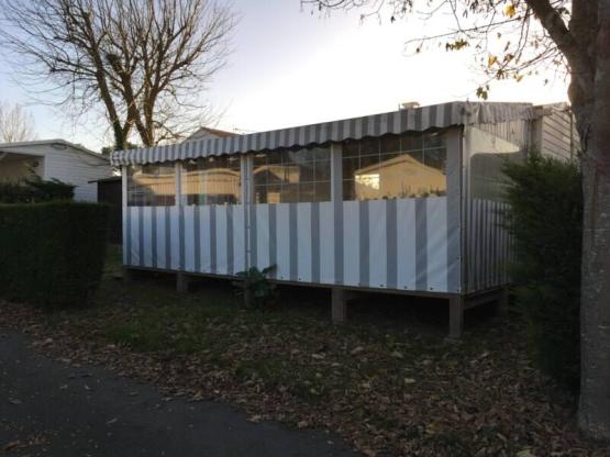 Mobil-home Confort Eco - 2 chambres - Terrasse couverte - Climatisé
